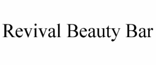 revival beauty bar