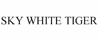 sky white tiger