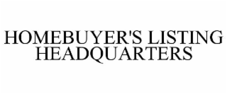 homebuyer's listing headquarters