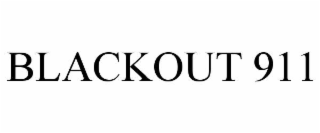 blackout 911