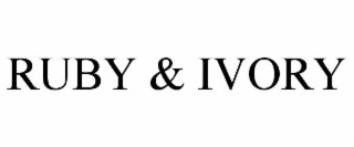 ruby & ivory