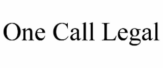 one call legal