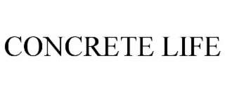 concrete life