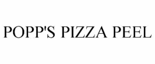 popp's pizza peel