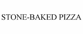 stone-baked pizza