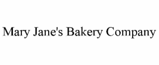 mary jane's bakery company