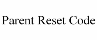 parent reset code
