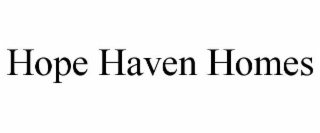 hope haven homes