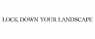 lock down your landscape