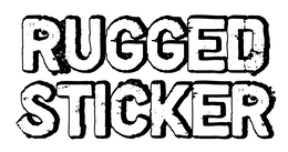 rugged sticker