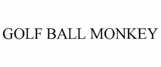 golf ball monkey