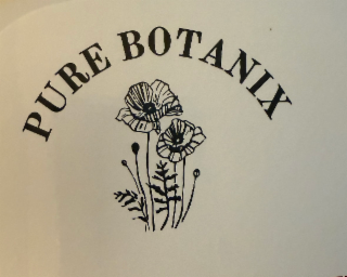 the wording pure botanix appears in the drawing