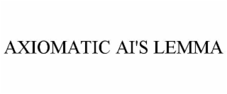 axiomatic ai's lemma