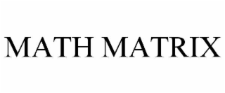 math matrix