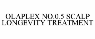 olaplex no.0.5 scalp longevity treatment