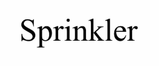 sprinkler