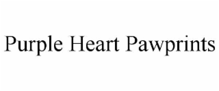 purple heart pawprints