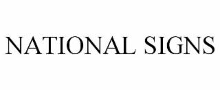 national signs
