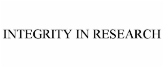 integrity in research