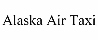 alaska air taxi