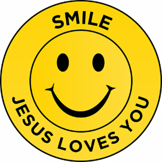 smile jesus loves you