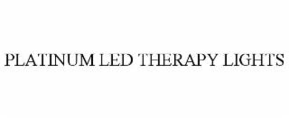 platinum led therapy lights