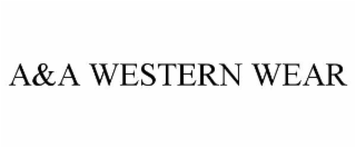 a&a western wear