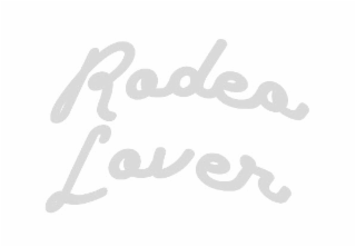 rodeo lover
