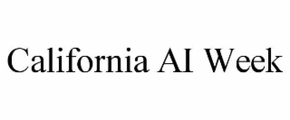 california ai week