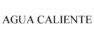 agua caliente