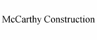 mccarthy construction