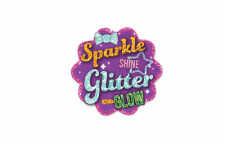 sparkle shine glitter glow