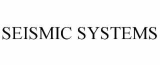 seismic systems