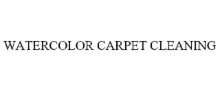 watercolor carpet cleaning