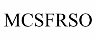mcsfrso