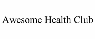 awesome health club