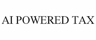 ai powered tax