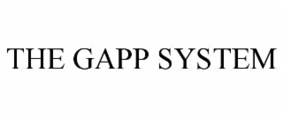 the gapp system