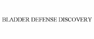 bladder defense discovery
