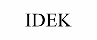 idek