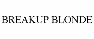 breakup blonde