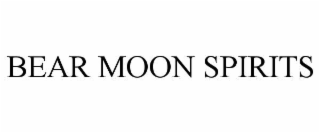 bear moon spirits