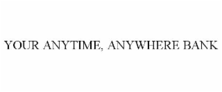 your anytime, anywhere bank