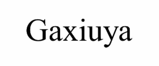 gaxiuya