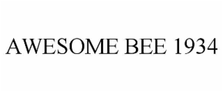 awesome bee 1934