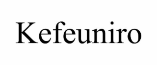 kefeuniro