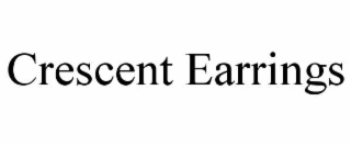 crescent earrings