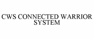 cws connected warrior system