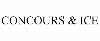 concours & ice