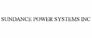sundance power systems inc